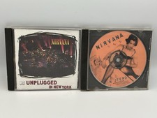 Nirvana 2 CD Lot In Utero / Unplugged picture