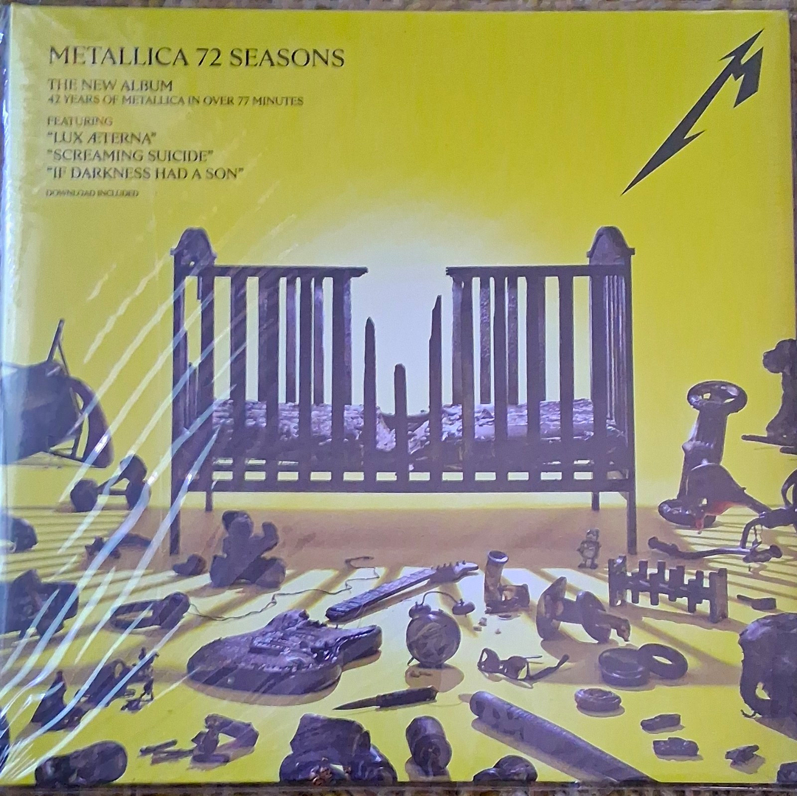 Metallica 72 Seasons Vinyl LP 2023 Blackened Recordings BLCKND055-1W