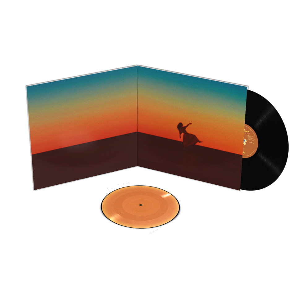 Lorde Solar Power Exclusive Limited Edition Orange Deluxe Vinyl LP & 7\