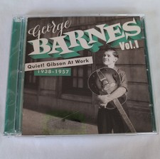 George Barnes Quiet Gibson At Work Vol 1 2 CD El Toro ETCD 1049 2014 picture