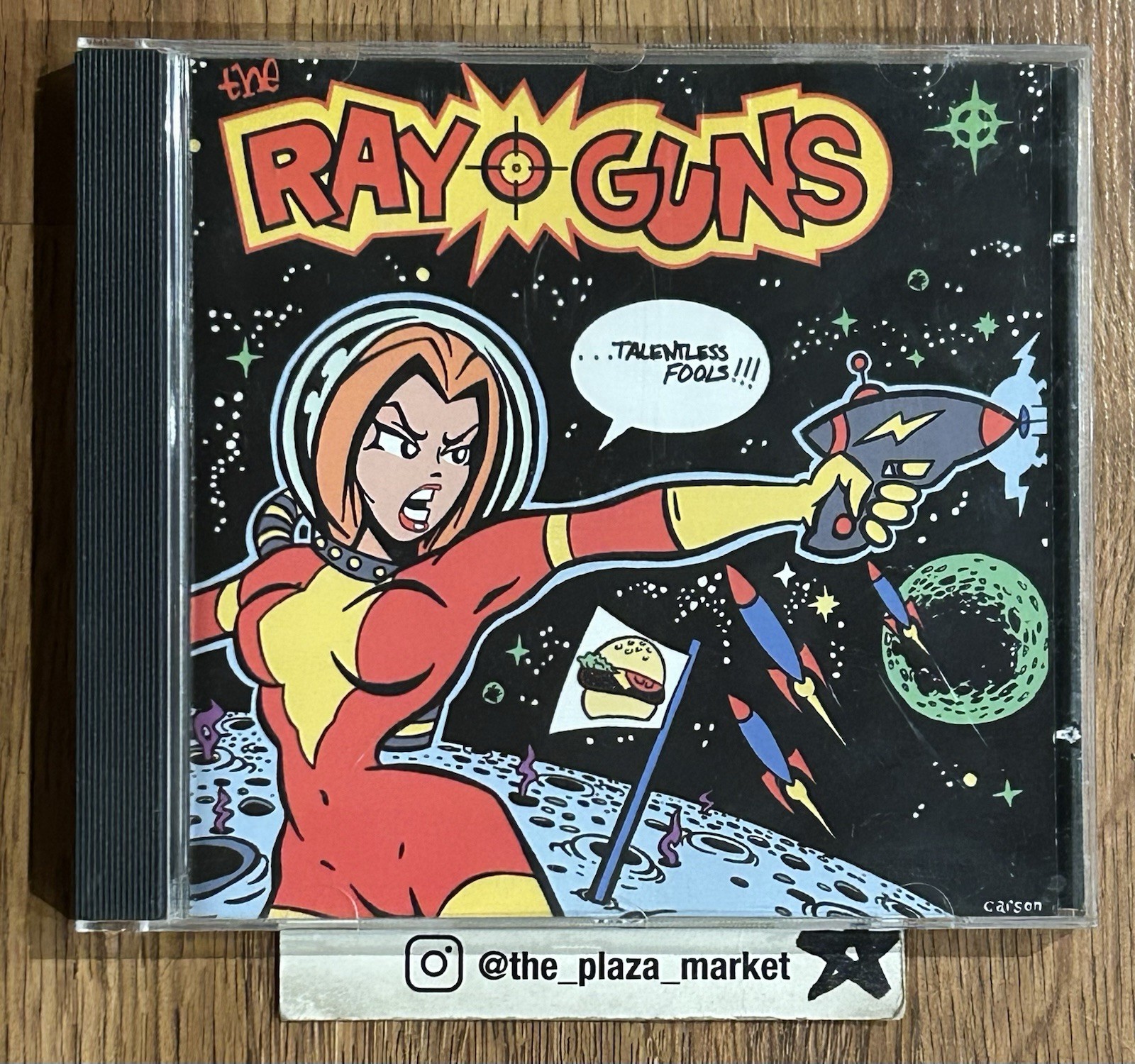 The Ray Guns Talentless Fools CD Tomato Head Records Punk Ska Music Ray-guns