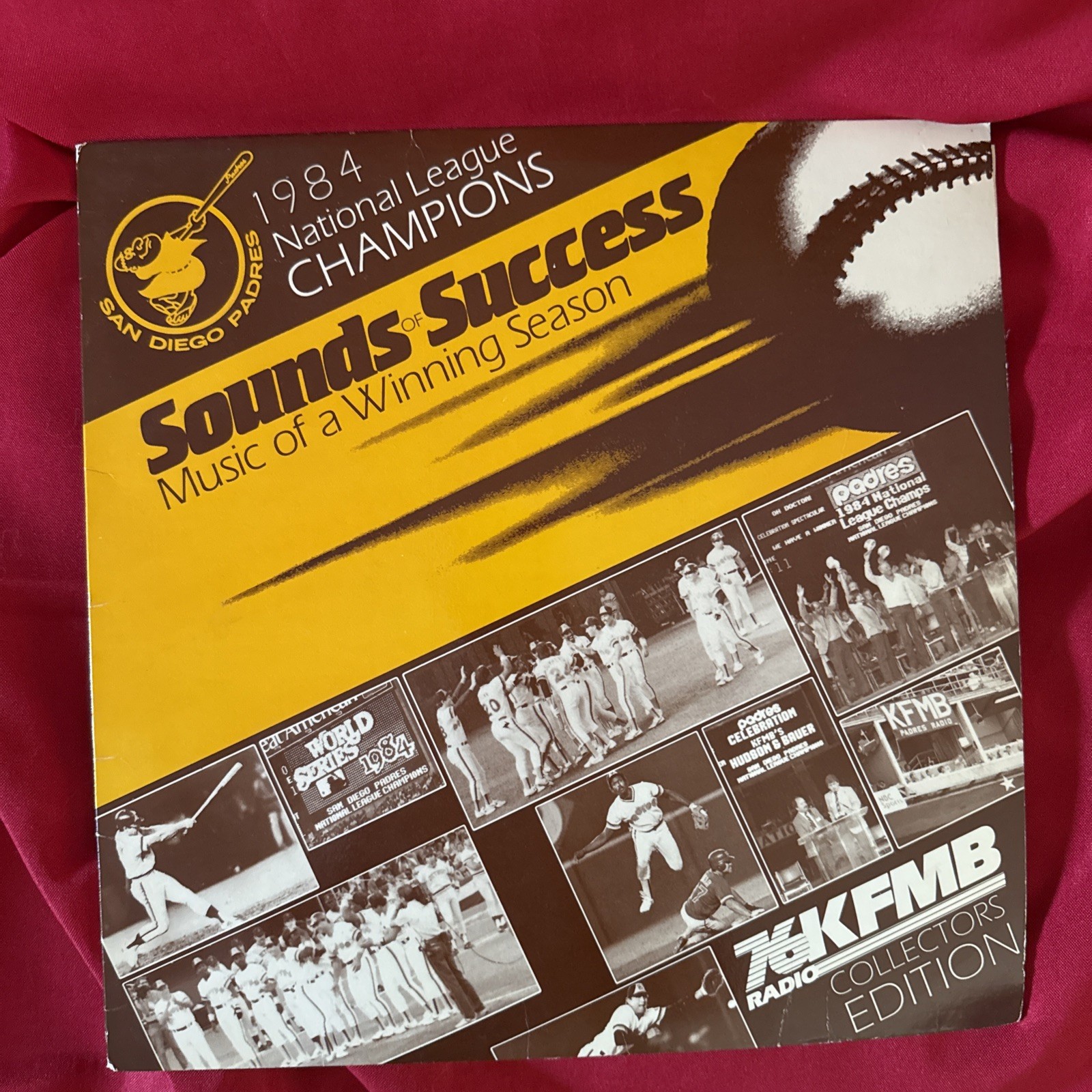 Vintage San Diego Padres 1984 Champions Sounds Of Success Vinyl Winning Season