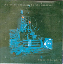 Chief Assassin To The Sinister Three Mile Pilot CD Pinback 3MP TMP Pall NEW  picture