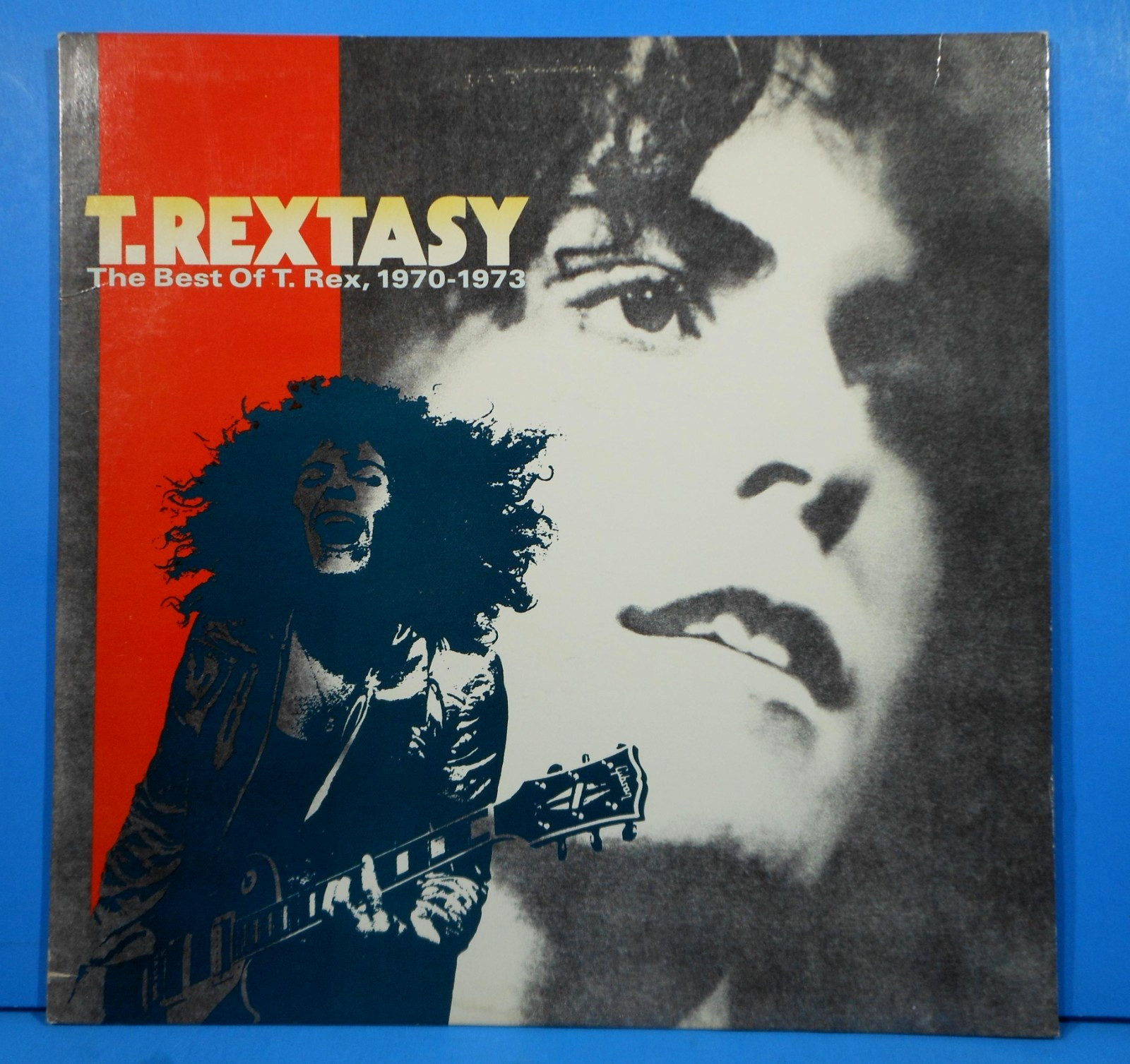 T. REX T. REXTASY THE BEST OF T. REX 1970-1973 LP 1985 GREAT CONDITION VG++/VG+