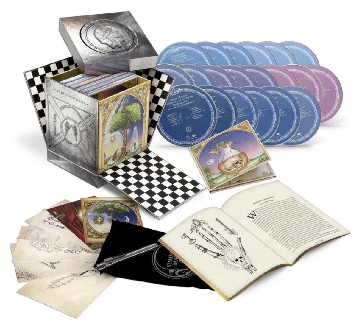 Grateful Dead Box Set Summer Magic 1985 20 CD 96 Page Book Limited Edition  NIB