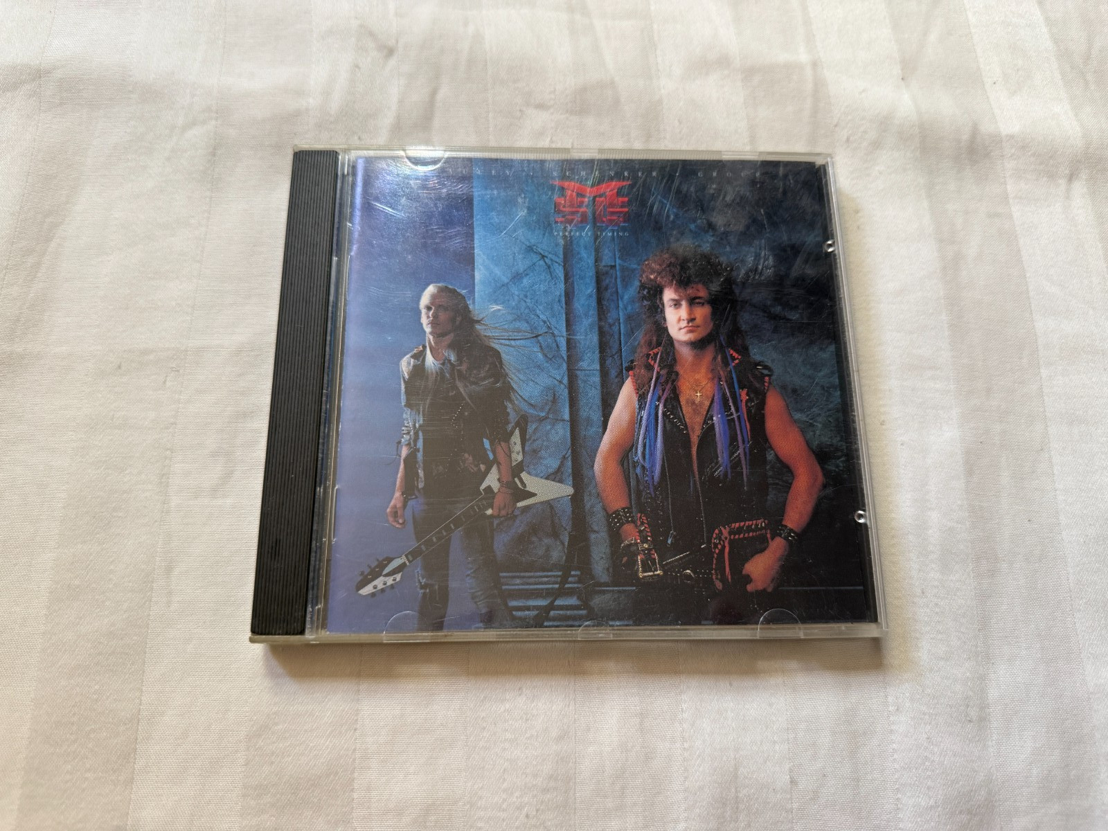 McAuley Schenker Group Perfect Timing CD 1987 Capitol MSG UFO Original OOP RARE