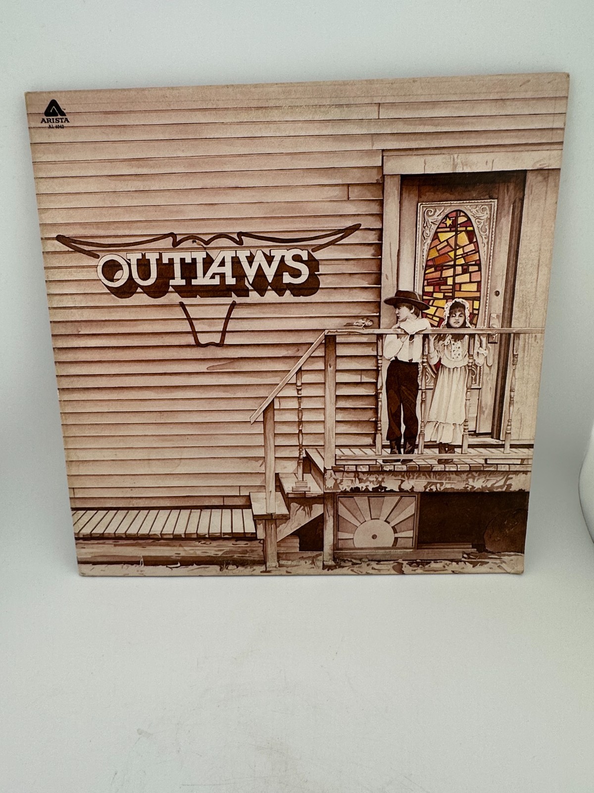 The Outlaws Self-Titled Debut 1975 LP AL 4042 Gatefold Southern Rock VG+/VG