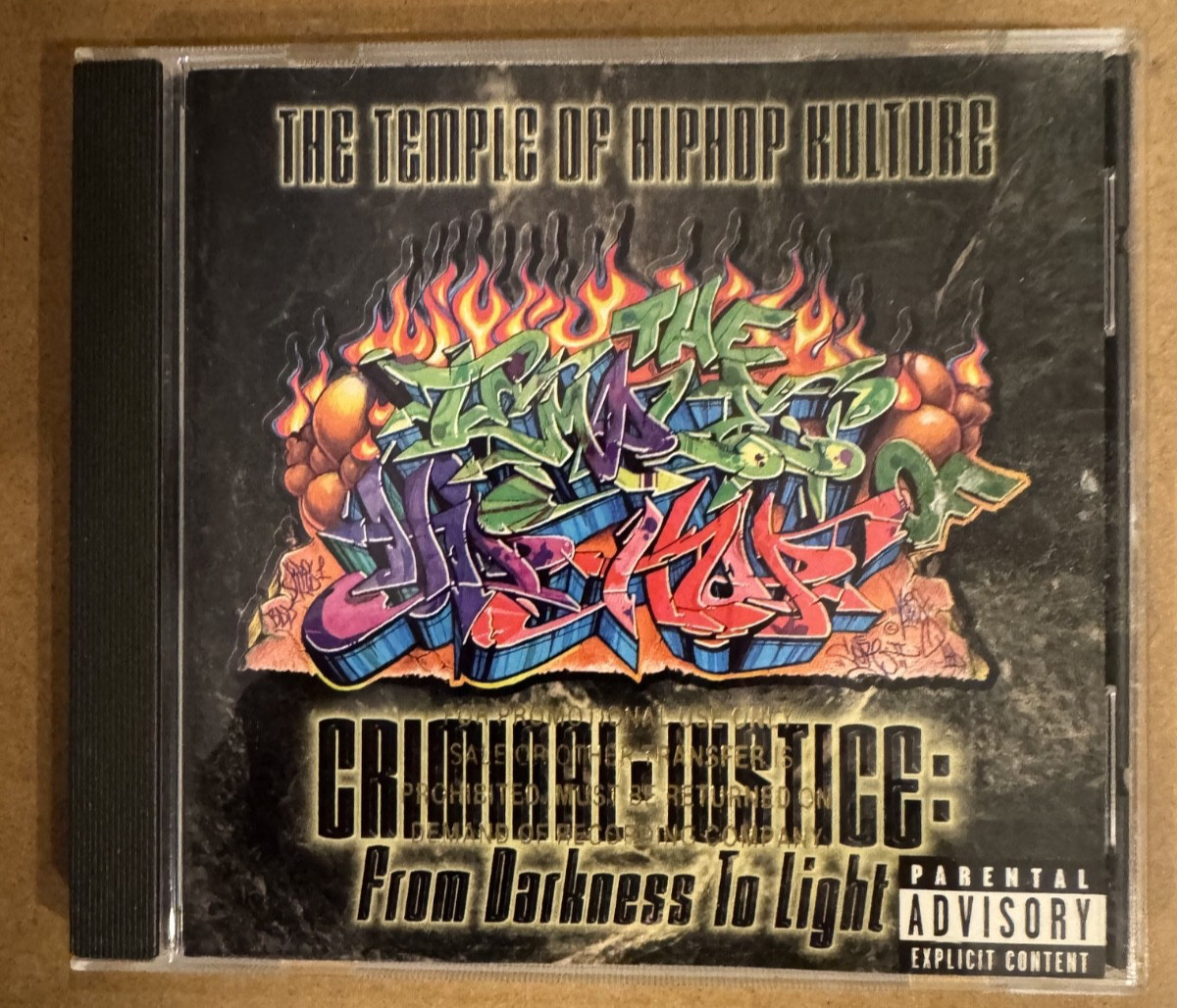 RARE PROMO: KRS-ONE, XZIBIT, RAS KASS, MAD LION, BIG DADDY KANE-Temple of HipHop