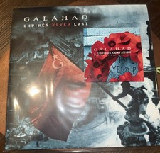 Galahad - Empires Never Last + A Curious Companion CD. 2016. Blue 2LP. #21/100. picture