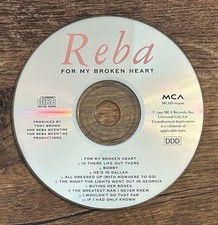 For My Broken Heart by Reba McEntire (CD, Oct-1991, MCA) picture