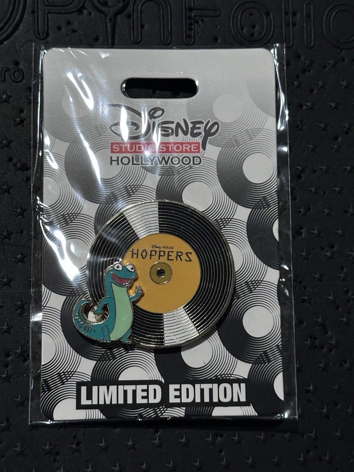 D23 2026 DSSH Vinyl Record Series HOPPERS Pin LE 400 Tom Lizard