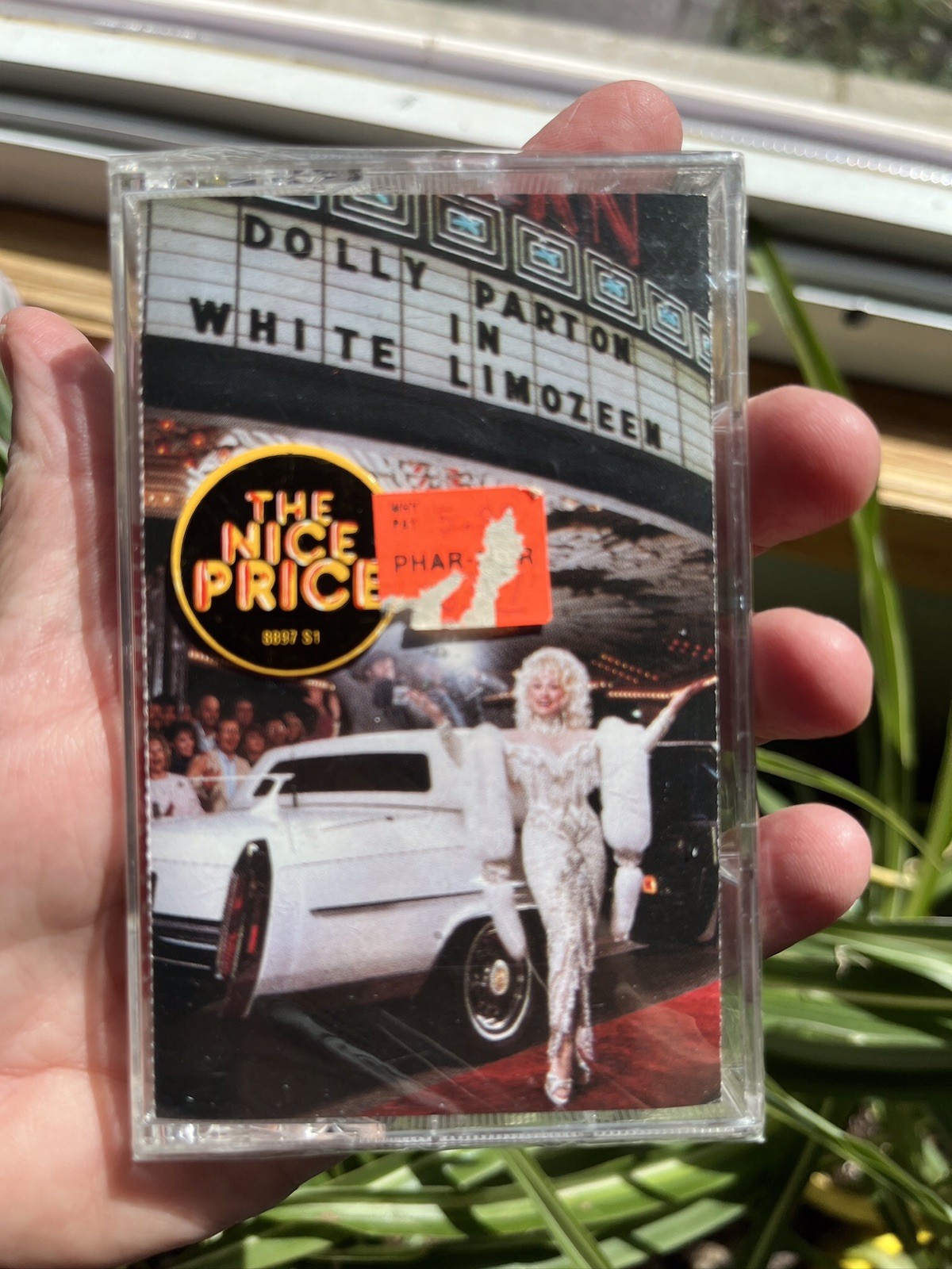 Vtg 1989 Dolly Parton In  WHITE LIMOZEEN Cassette Tape New Sealed CBS Records