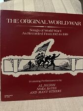 Songs Of World War I - Recorded 1915-1919 - Vinyl HF-1802 - The OG World War picture
