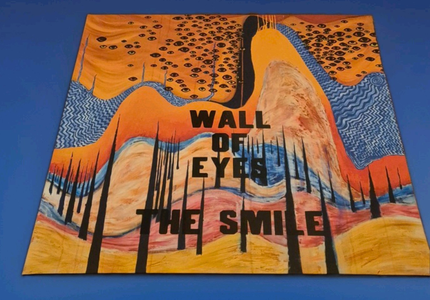 The Smile Wall Of Eyes Limited Edition Sky Blue Vinyl LP Used NM