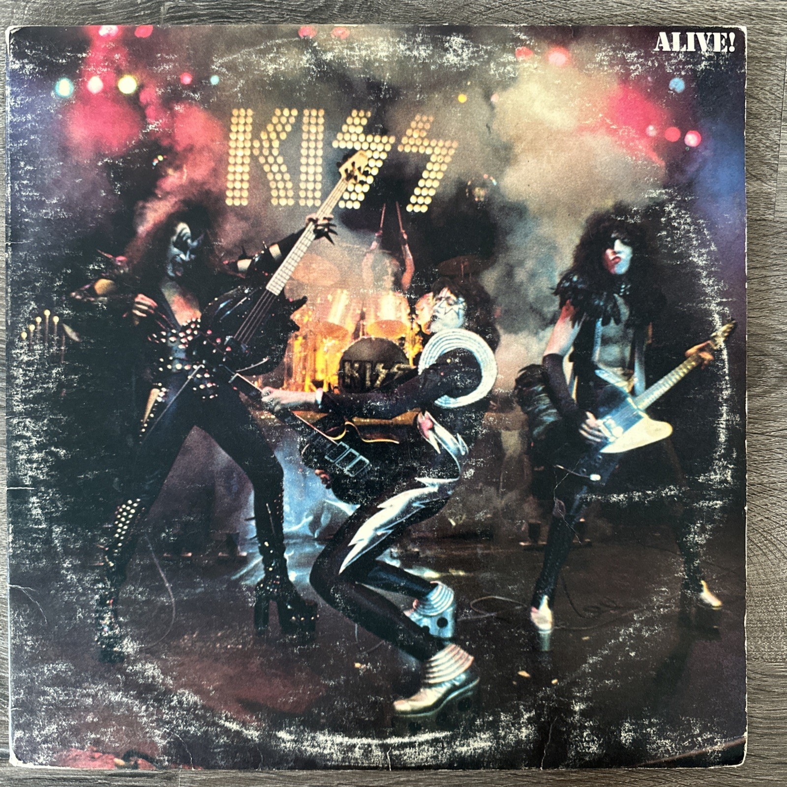 KISS ALIVE - 2x Vinyl LP 1975 Casablanca NBLP7020 1st Pressing W/ Pics Booklet