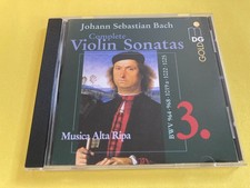 J.S. Bach: Complete Violin Sonatas Vol. 3 / Musica Alta Ripa (CD, 2002, MDG Gold picture