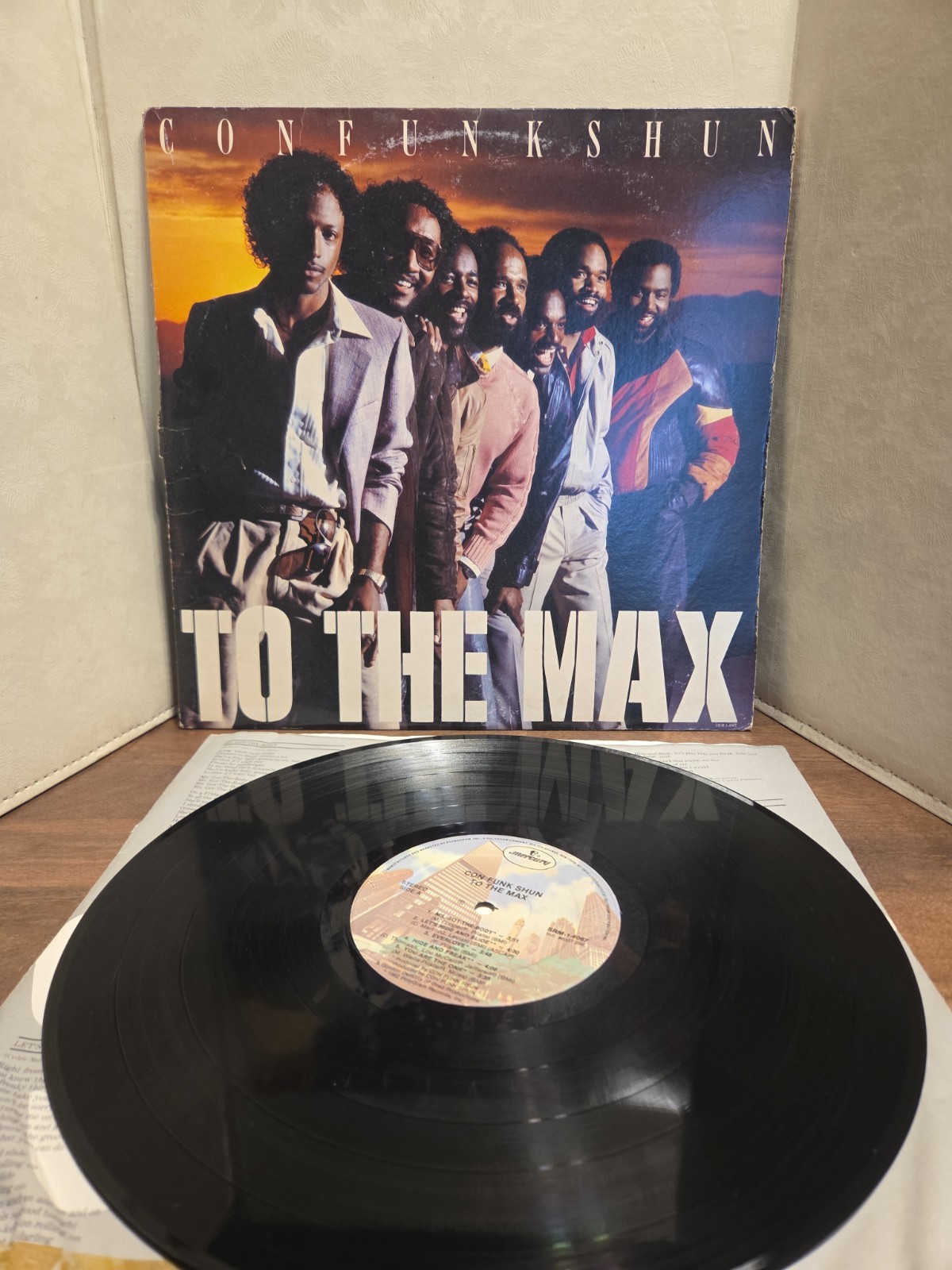 con funk shun - to the max 1982 Original Press