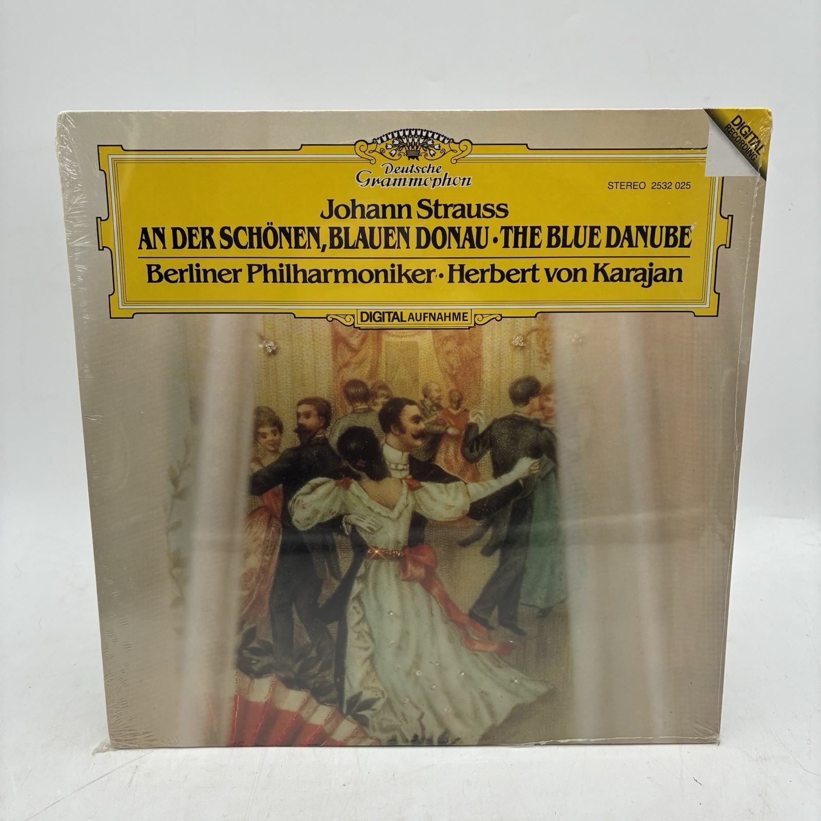 Johann Strauss The Blue Danube Karajan BPO SEALED Deutsche Grammophon LP 2532 02