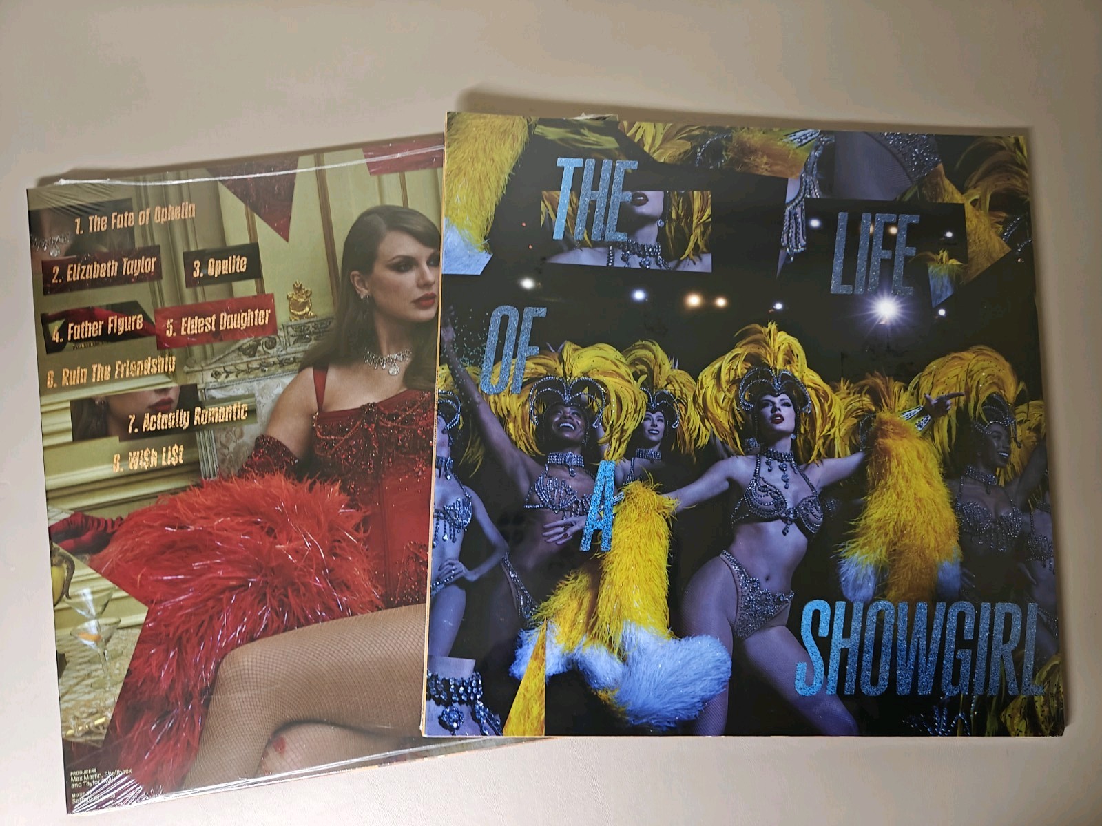 Taylor Swift Collectors TLOASG Vinyl Lot Of 2 Sealed Baby That's Show Business