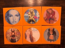 Lot Of 6 BRITNEY SPEARS CDs - Baby One More Time, Oops, Zone, My Peragative picture