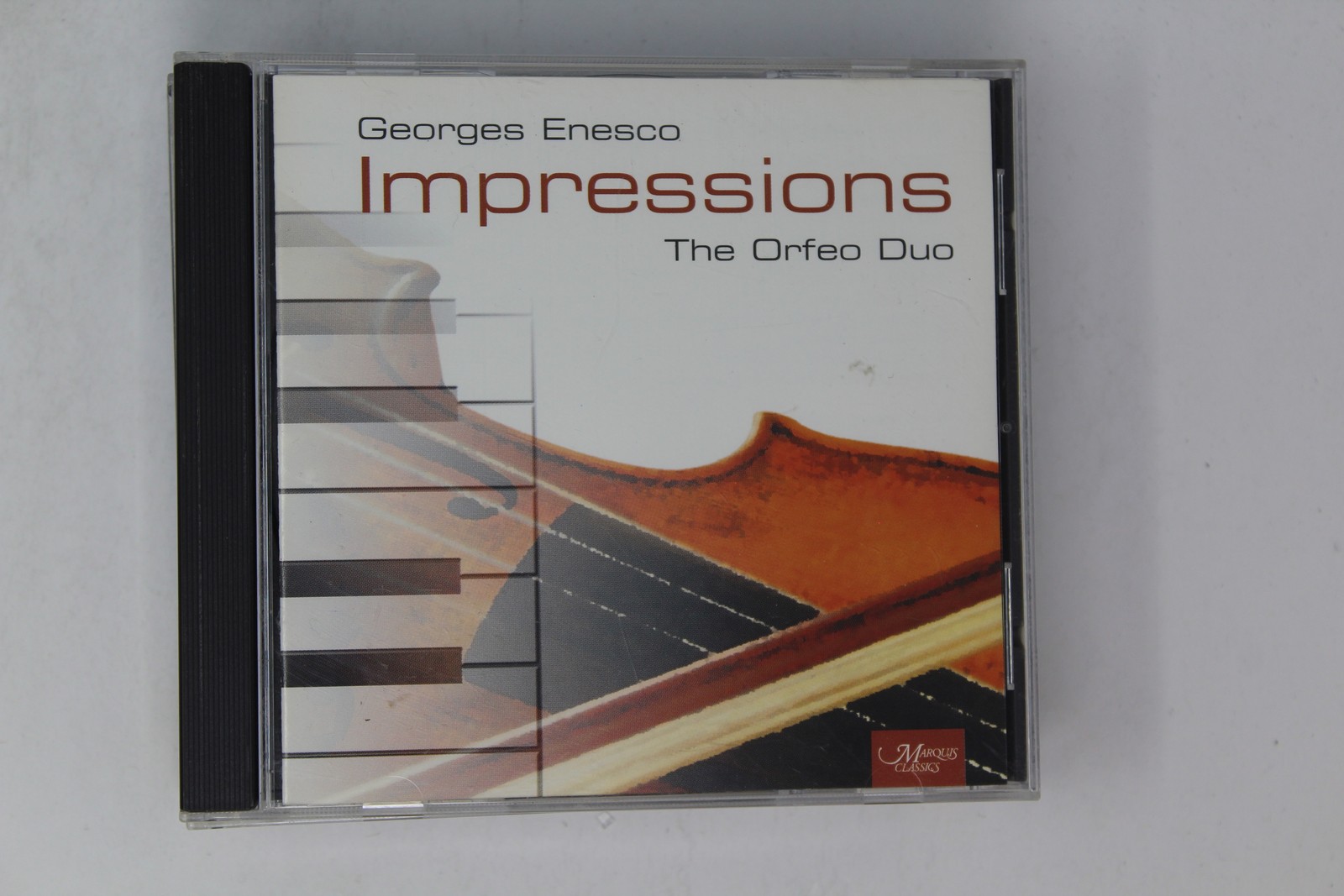 Georges Enesco Impressions by the Orfeo Duo CD Album Marquis Classics