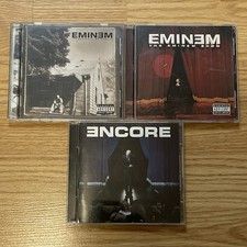 Eminem CD Lot, Marshall Mathers LP, Eminem Show, Encore, 2000's Rap, picture