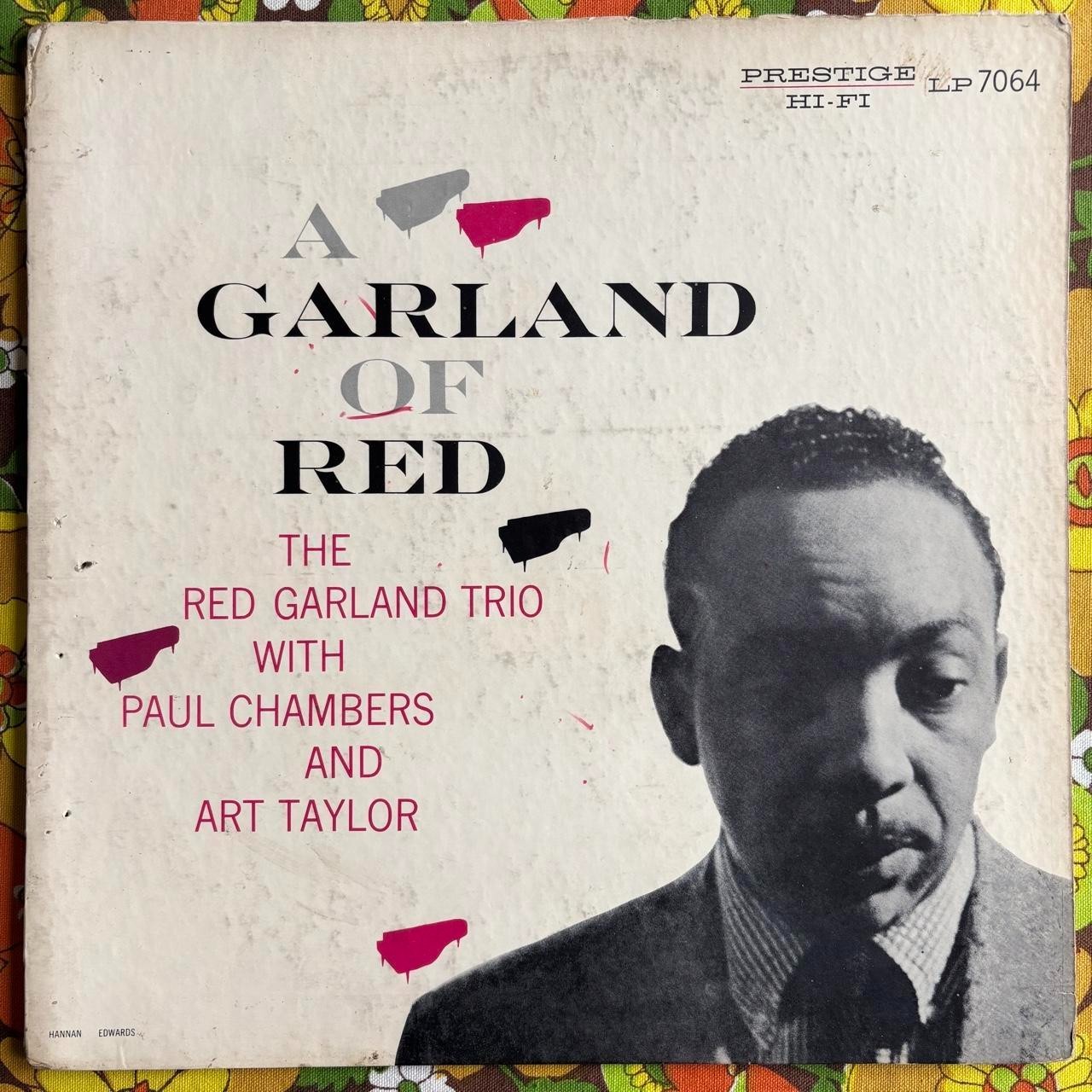 SKIPS Red Garland A Garland Of Red Vinyl LP Record Prestige 7064 1956