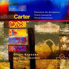 Carter: Concerto for Orchestra - London Sinfonietta / Oliver Knussen (CD, 1992) picture