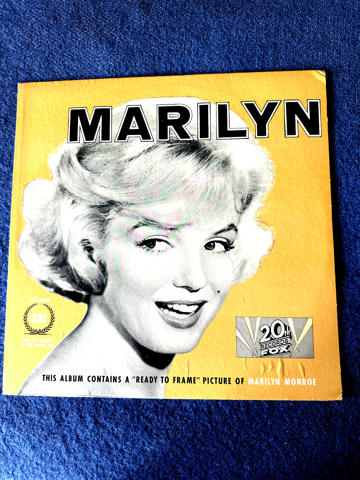 MARILYN MONROE MARILYN FIRST PRESSING NEAR MINT LP
