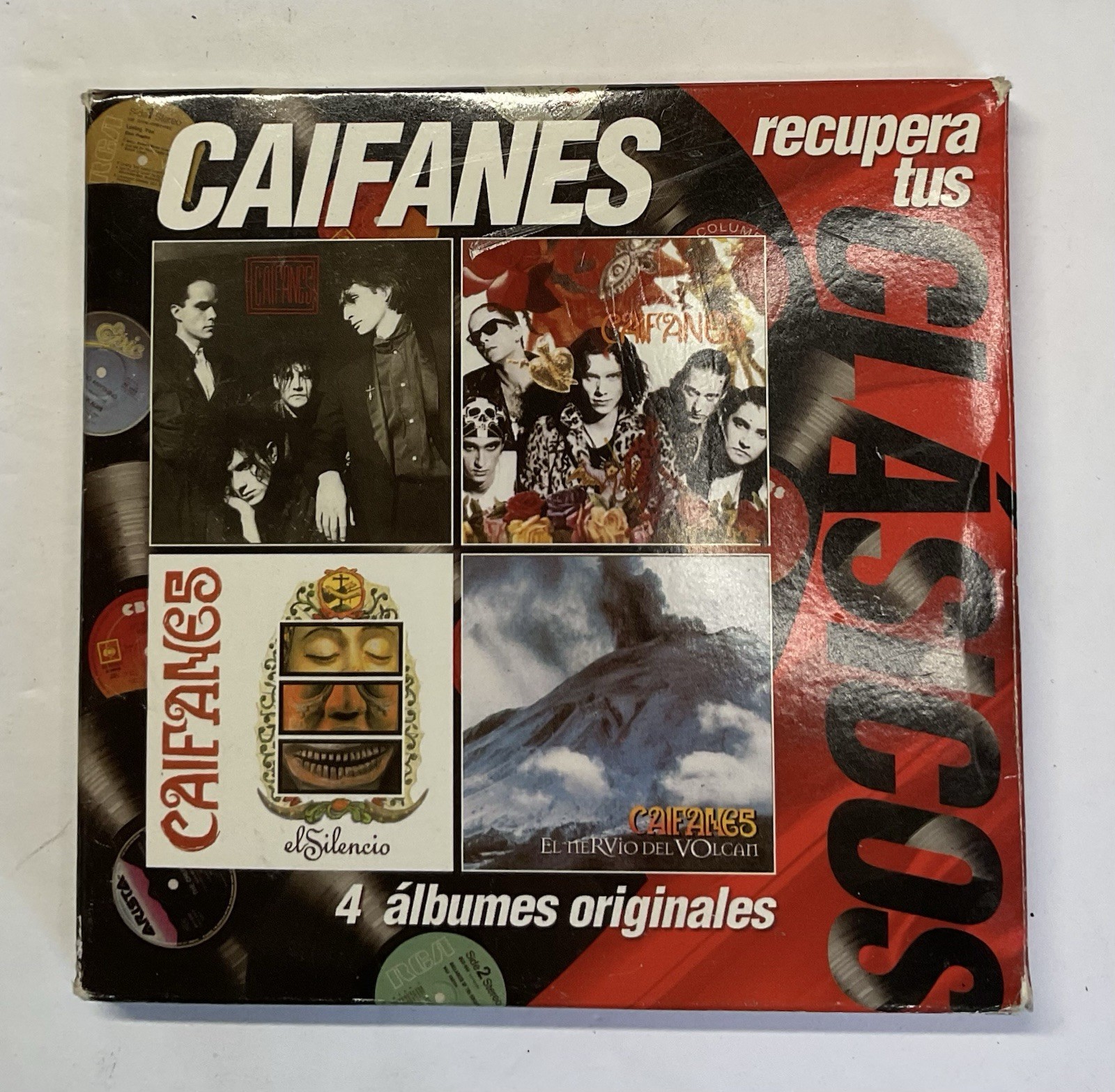 Caifanes’ “Recupera Tus Clásicos” 4 CD Box Set Complete Used Sony Tested