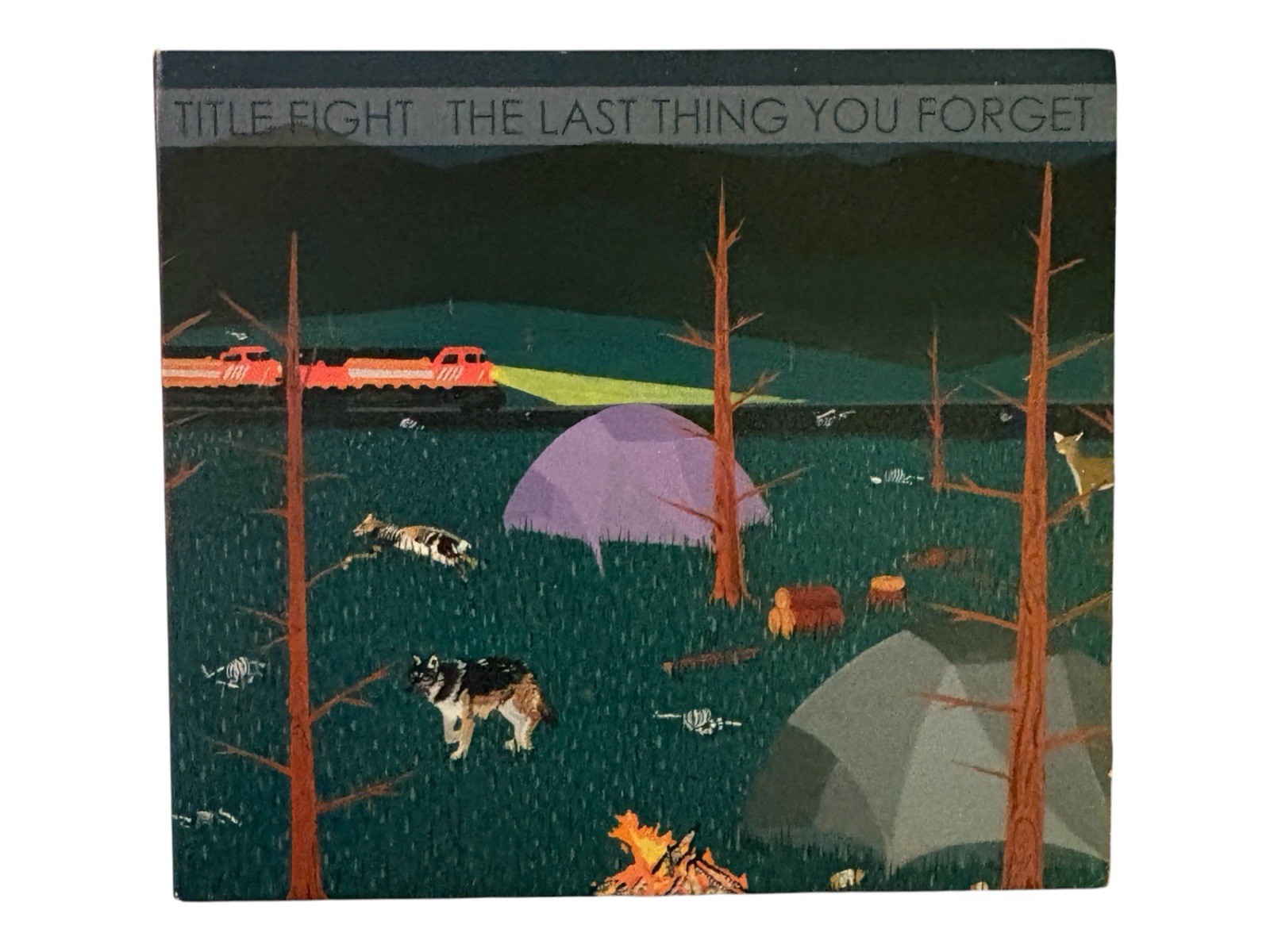 Title Fight - The Last Thing You Forget CD 2009 Rare OOP Run For Cover emo punk