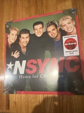 NEW NSYNC Home for Christmas 2 LP Opaque Green Vinyl Target Exclusive Sealed picture