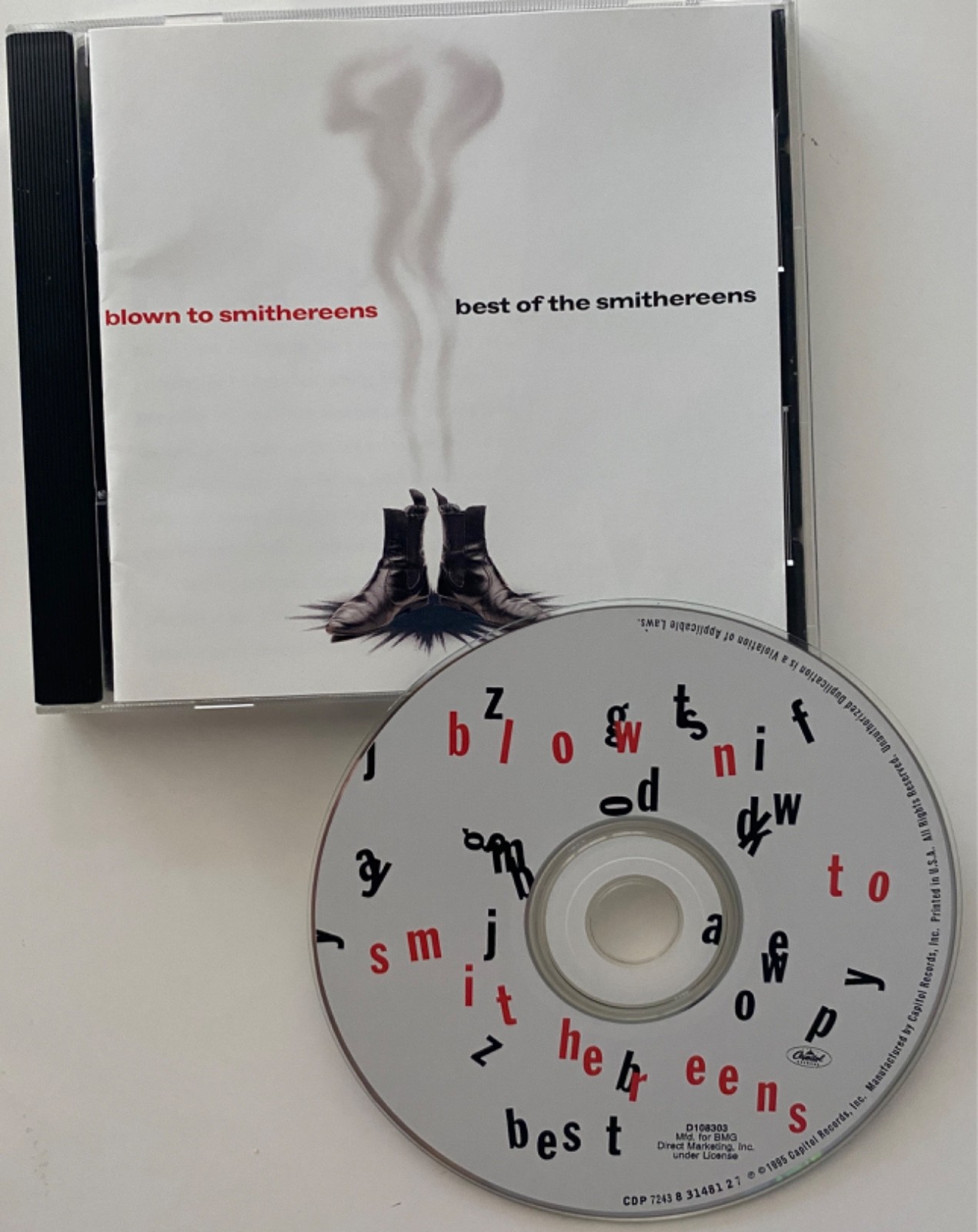 The Smithereens Best Of CD Girl Like You Behind Wall Of Sleep Excellent  Cond