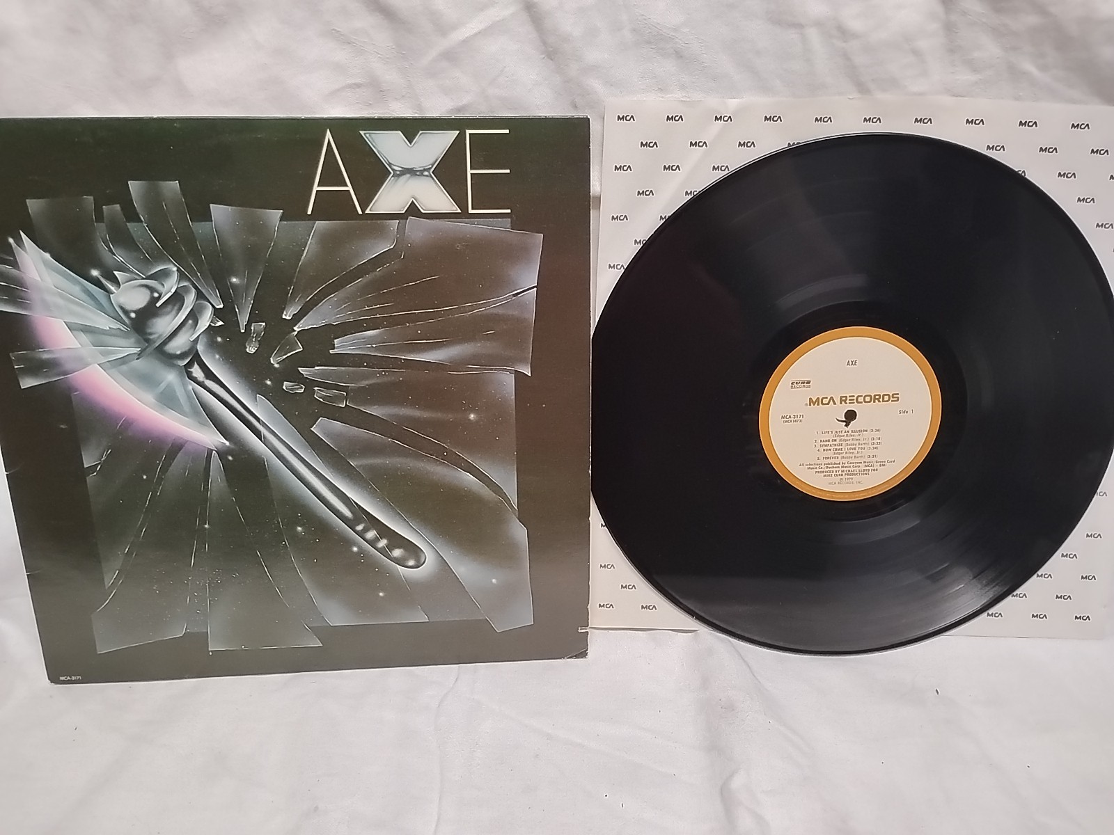 Axe Self-Titled Axe Vinyl LP MCA Records MCA-3171 1979