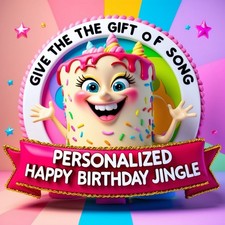 🎵 Personalized HAPPY BIRTHDAY Jingle - Last Minute Gift Ideas for Family MP3 🎵 picture
