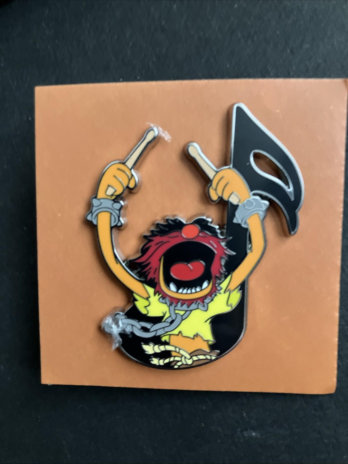 Disney\'s Music Notes Mystery Pin - Animal Muppets Playing Drums