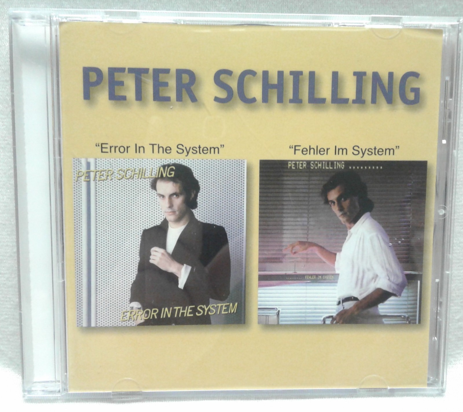 Peter Schilling - Error In The System/Fehler Im System - (2xCD Import 2008) NM