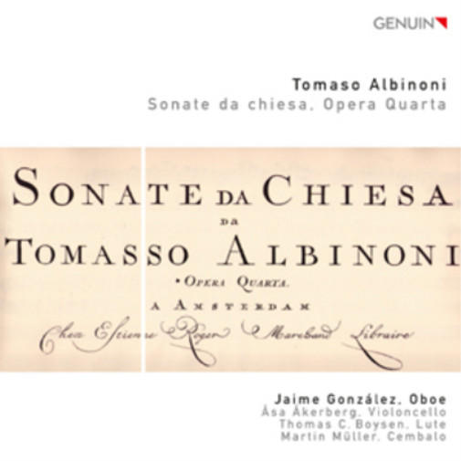 Tomaso Albinoni Tomaso Albinoni: Sonate Da Chiesa, Opera Quarta (CD) (UK IMPORT)