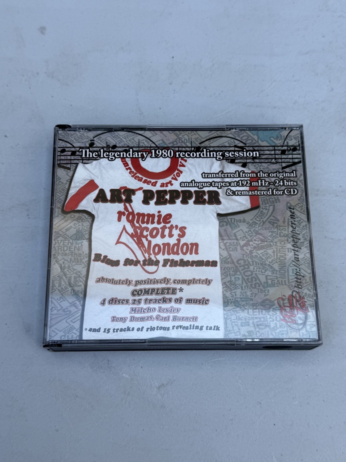Blues for the Fisherman: Unreleased Art Pepper Vol by Art Pepper (CD, 2011) Z15