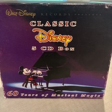Vintage Walt Disney Records Classic Disney 5 CD Box Set Volume 1-5 CD EMI 1999 picture