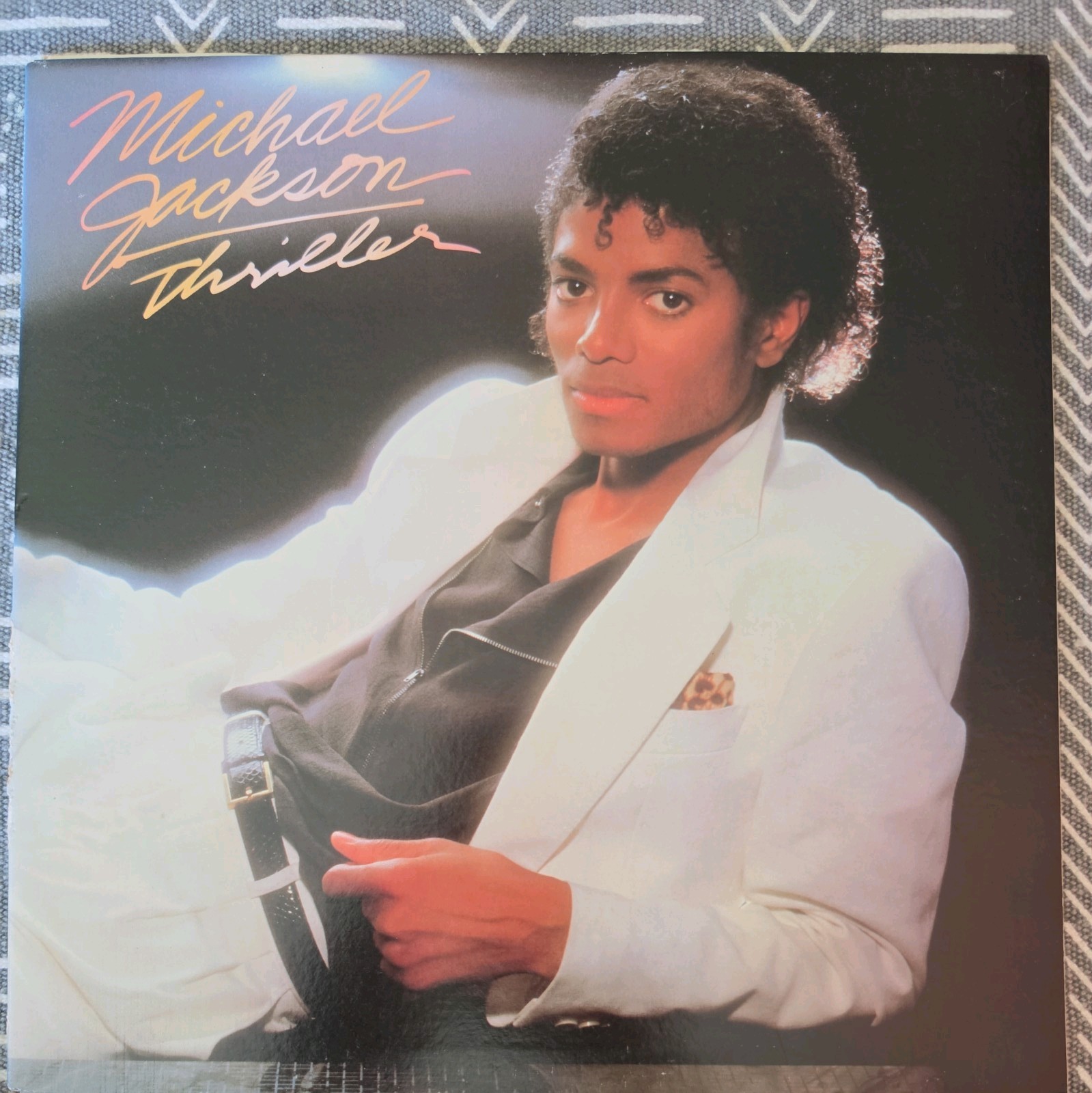 MICHAEL JACKSON Thriller RARE 1982 OG  1st Press Vinyl READ DESCRIPTION 