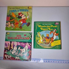 Disneyland Record Vinyl Lot Kids 12