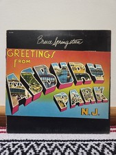 Bruce Springsteen - Greetings From Asbury Park NJ LP KC 31903 VG/VG Postcard picture