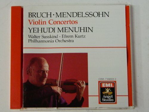Yehudi Menuhin - Mendelssohn & Bruch - Violin Concertos - Yehudi Menuhin CD GSVG
