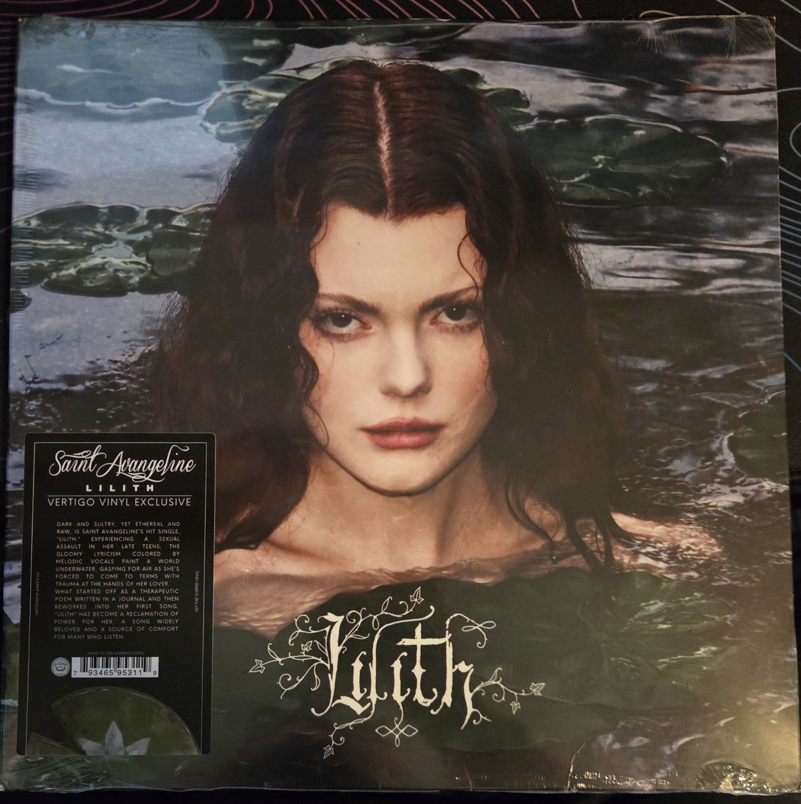 💥Saint Avangeline - Lilith - Lily Pad Shaped Vinyl - Vertigo Vinyl Exclusive💥