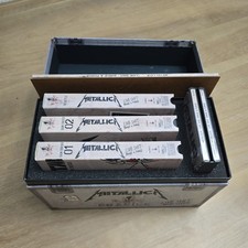 Metallica Live Shit Binge & Purge Box Set VHS CD Rock Metal Complete (Dmg Box) picture