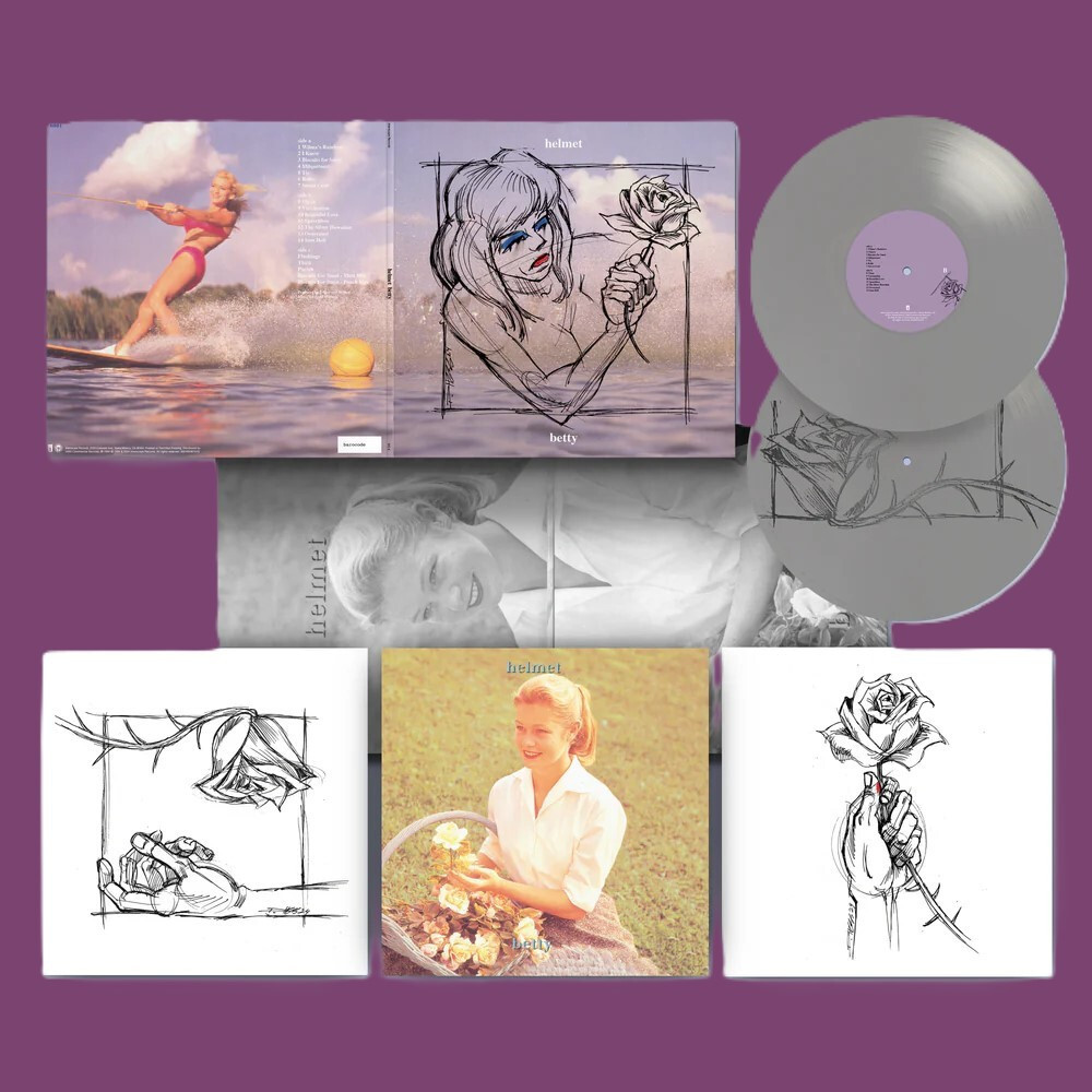 *New/Sealed* HELMET - BETTY 2XLP Color Vinyl IVC Edition Etch Disc #155/3000
