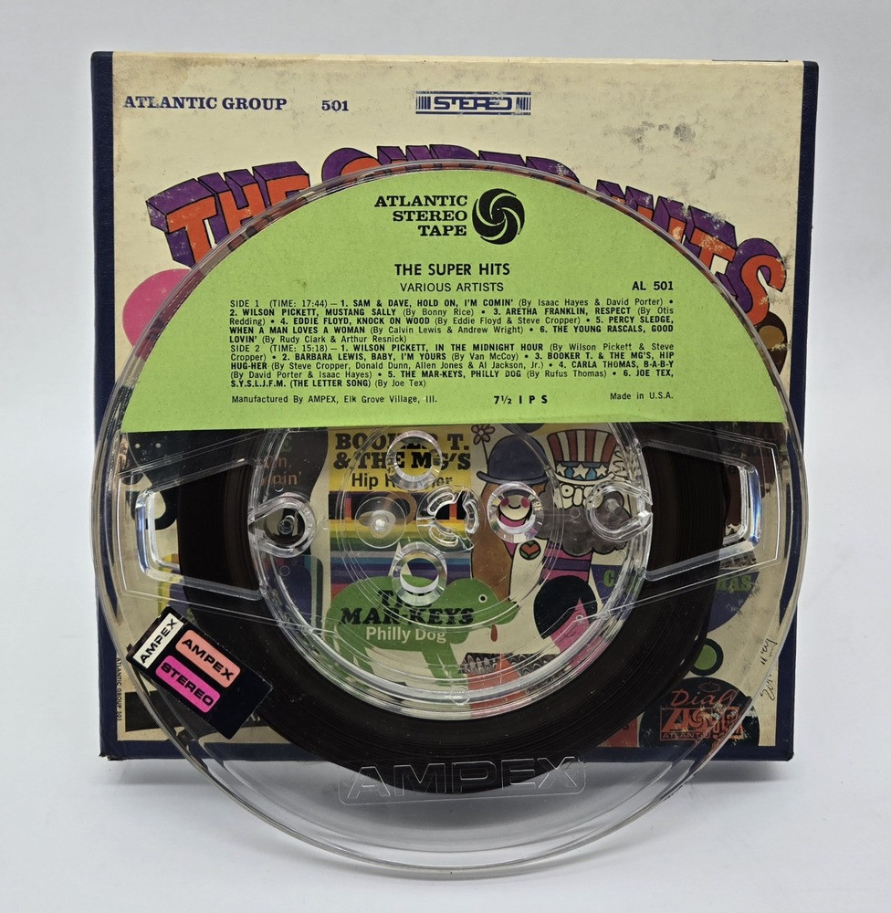 The Super Hits Aretha Franklin Wilson Pickett Rascals Reel To Reel(13686508)