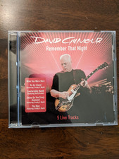 David Gilmour - Remember That Night Promo CD - 5 live tracks  David Bowie picture