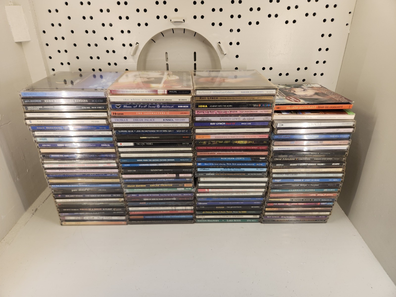 Lot of 100 CDs New Age Smooth Jazz Celtic Ambient Instrumental Mixed Genres Bulk